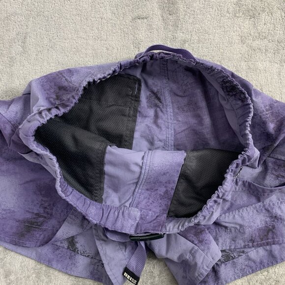 REI Co-op Sahara Amphib Shorts Womens M Belted Pockets Purple Outdoor Gorpcore - Picture 7 of 9